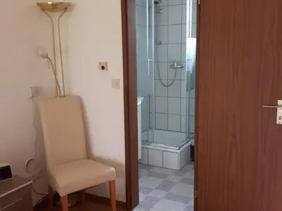 Zugang zum Badezimmer
